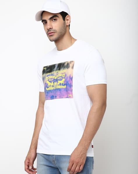 Logo print crew-neck T-shirt By Levi's