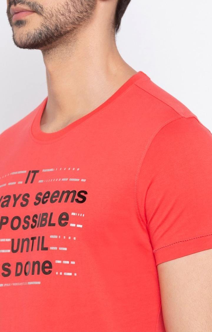 Spykar printed Slim fit t-shirt