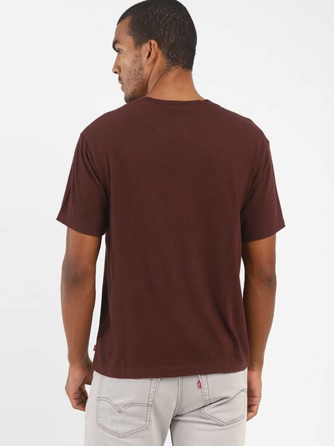 Levi's Brown Printed T-Shirt