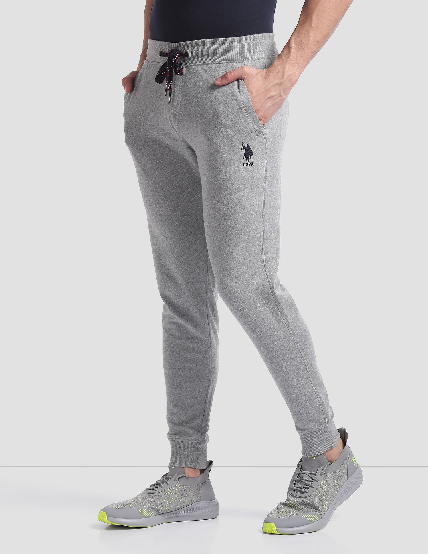 Mid Rise Drawstring Waist I604 Joggers USPA