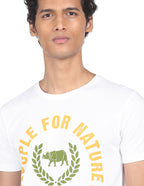 Pure cotton T-shirt by Flying Machine