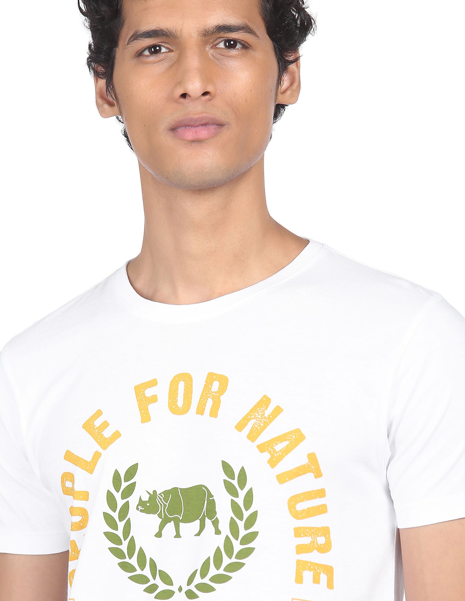 Pure cotton T-shirt by Flying Machine