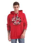 Hooded Sweatshirt with Split Pockets by U. S  POLO ASSN.