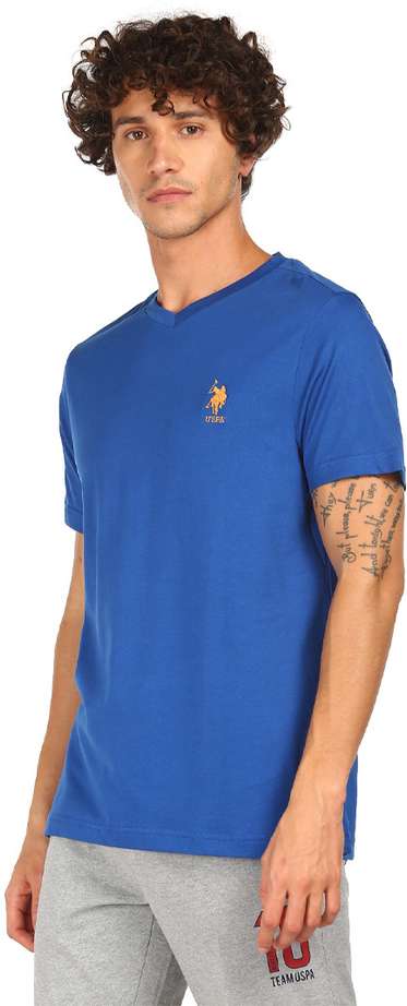 USPA men v-neck Regular Fit T-shirt