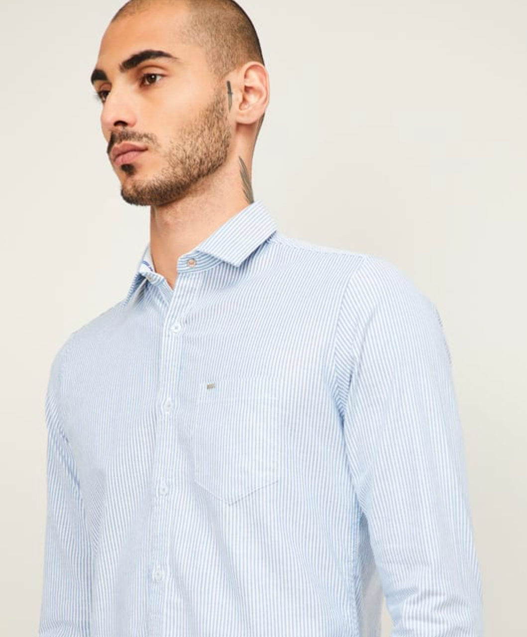 KILLER Men Striped Full Sleeves Slim Fit Casual Shirt
