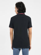 Levi's Blue Cotton Regular Fit Polo T-Shirt