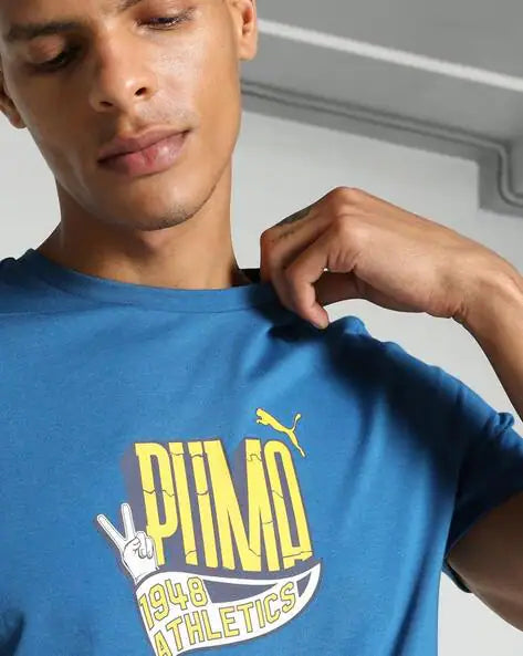 Sport Brand Print Slim Fit by PUMA