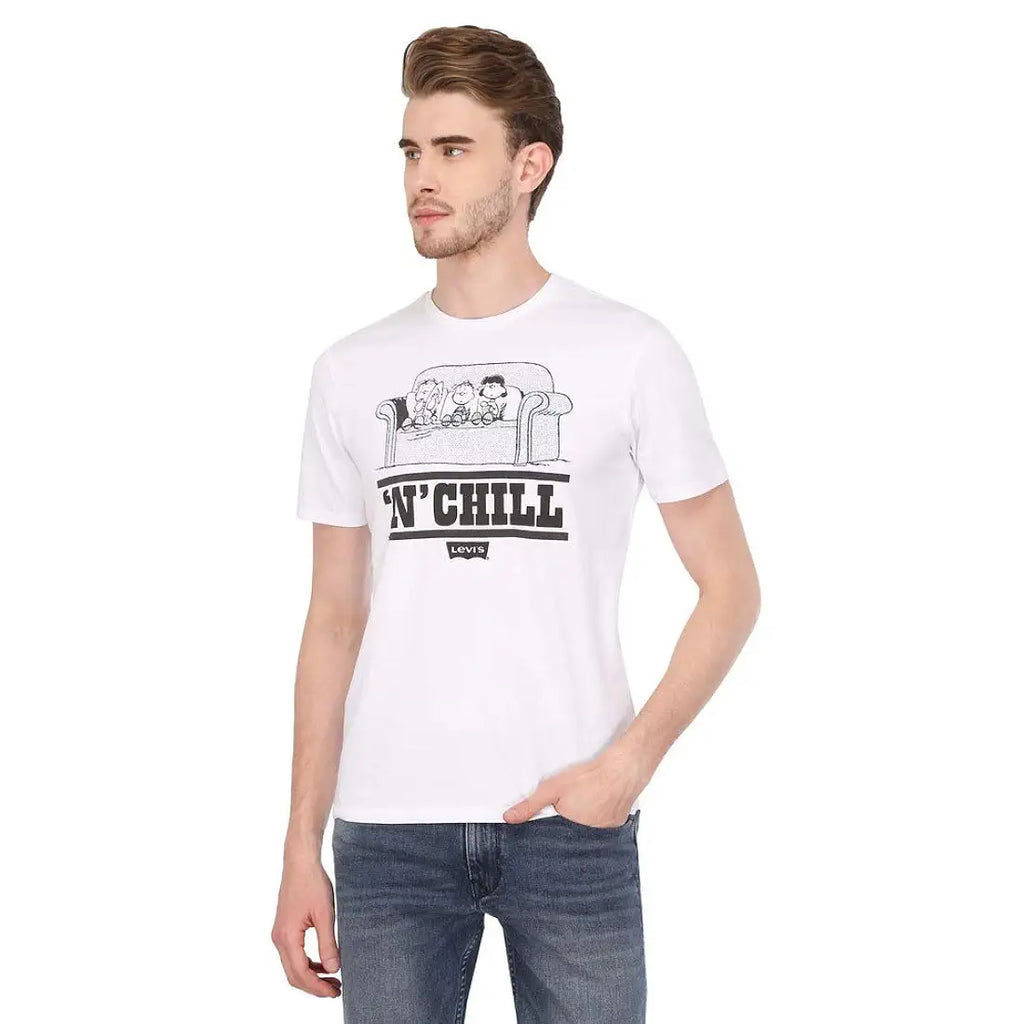 Men's Printed Regular Fit T-shirt by Levi's