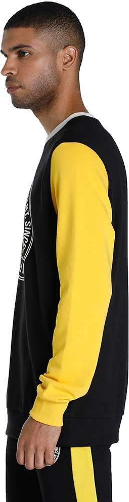 Typographic Print Round-Neck Sweatshirt by Puma