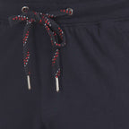 USPA men solid blue track pants