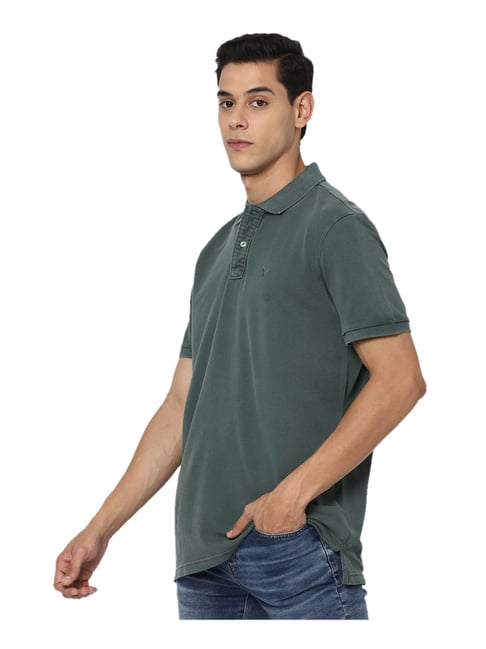 American eagle green Polo t-shirt