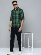 Men's Checkered Spread Collar Shirt by Levi's