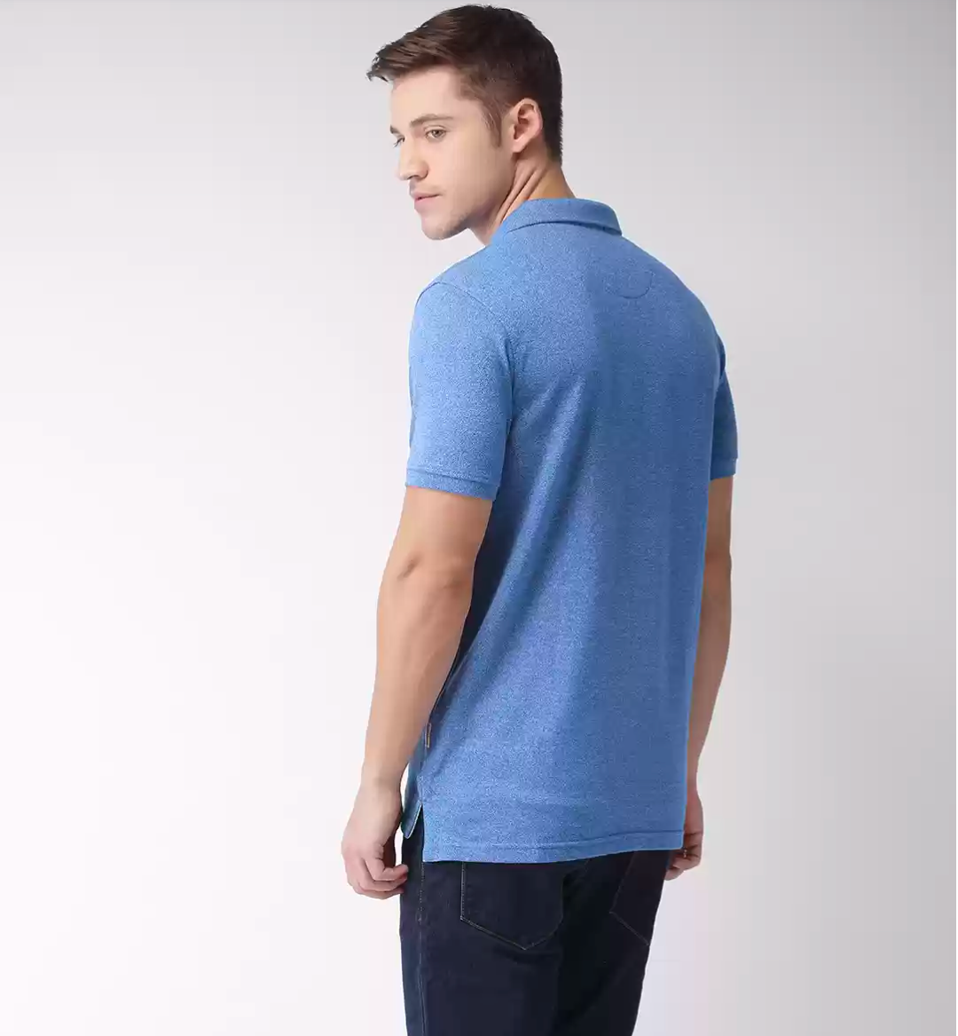 FLYING MACHINE ROUND NECK POLO T-SHIRT