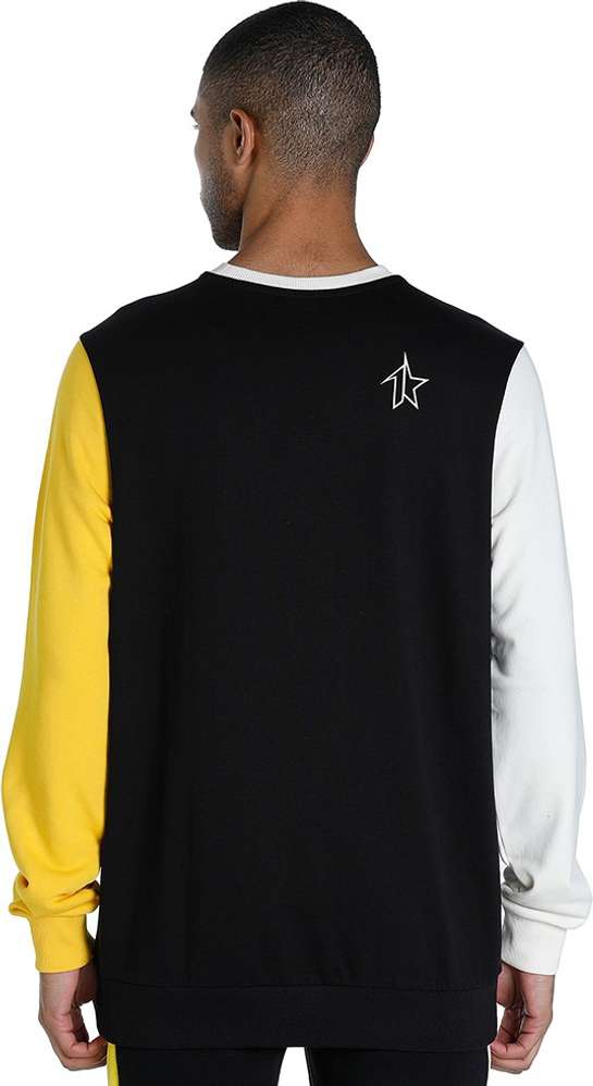 Typographic Print Round-Neck Sweatshirt by Puma