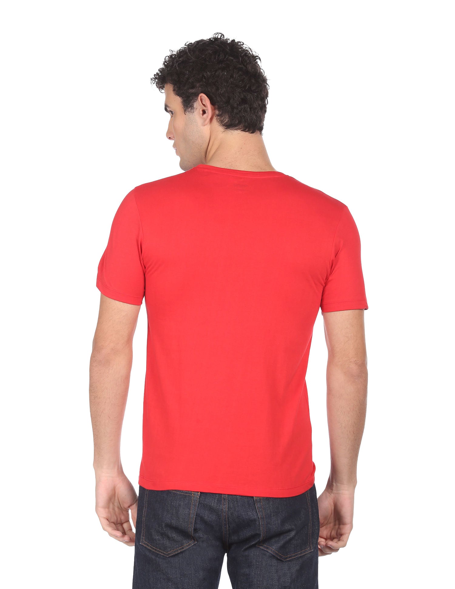 Cotton Graphic Print T-shirt by Flying Machine