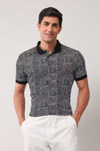 USPA printed cotton men's tshirt