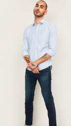 KILLER Men Striped Full Sleeves Slim Fit Casual Shirt