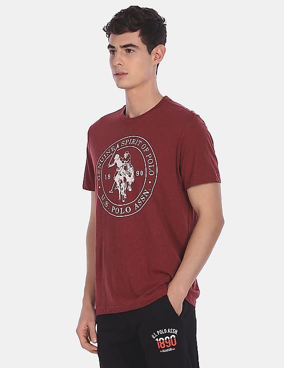 Comfort Fit Printed Lounge T-shirt by U. S. POLO ASSN.