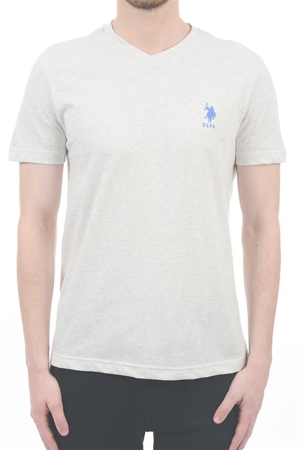 U.S. Polo Assn. Light Grey T-Shirt