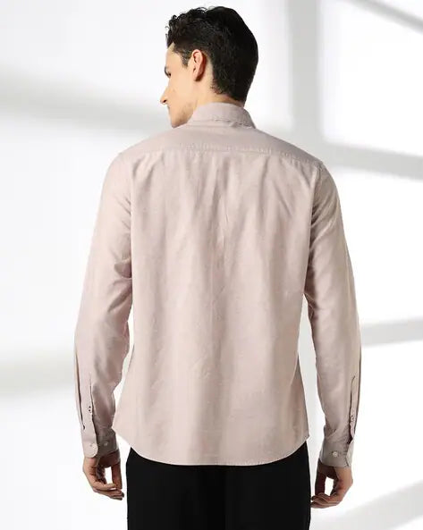 Men Slim Fit Shirt by Netplay
