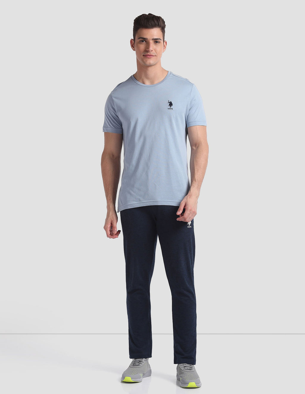 Comfort Fit Cotton Polyester I672 Lounge Track Pants USPA