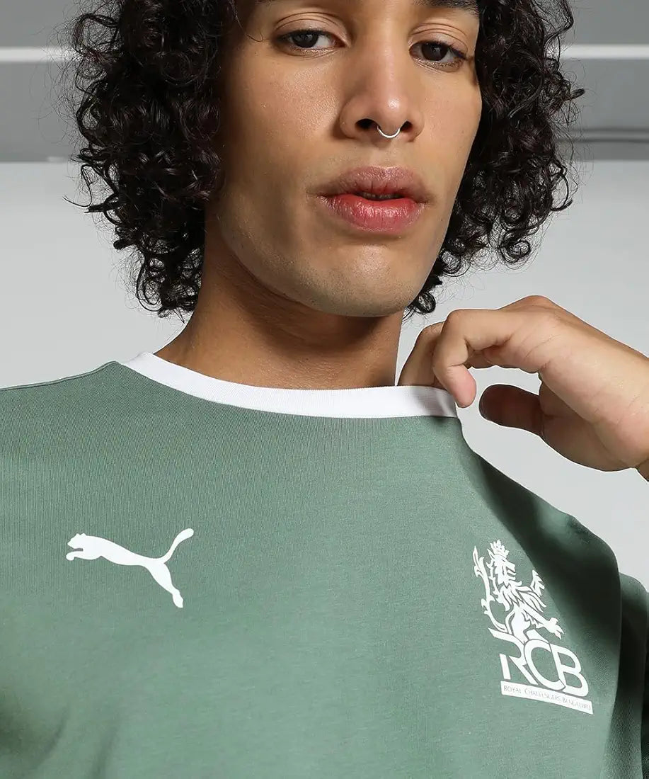 Puma Men's Cotton Regular Fit T-Shirt