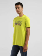 LEVI'S| men printed typography round neck cotton t-shirt