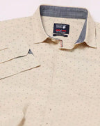 Printed Cotton Shirt by Netplay