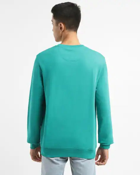 Men's Brand Logo Crew Neck Sweatshirt by Levi's