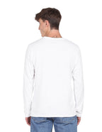Long Sleeve Brand Print T-shirt by Flying Machine