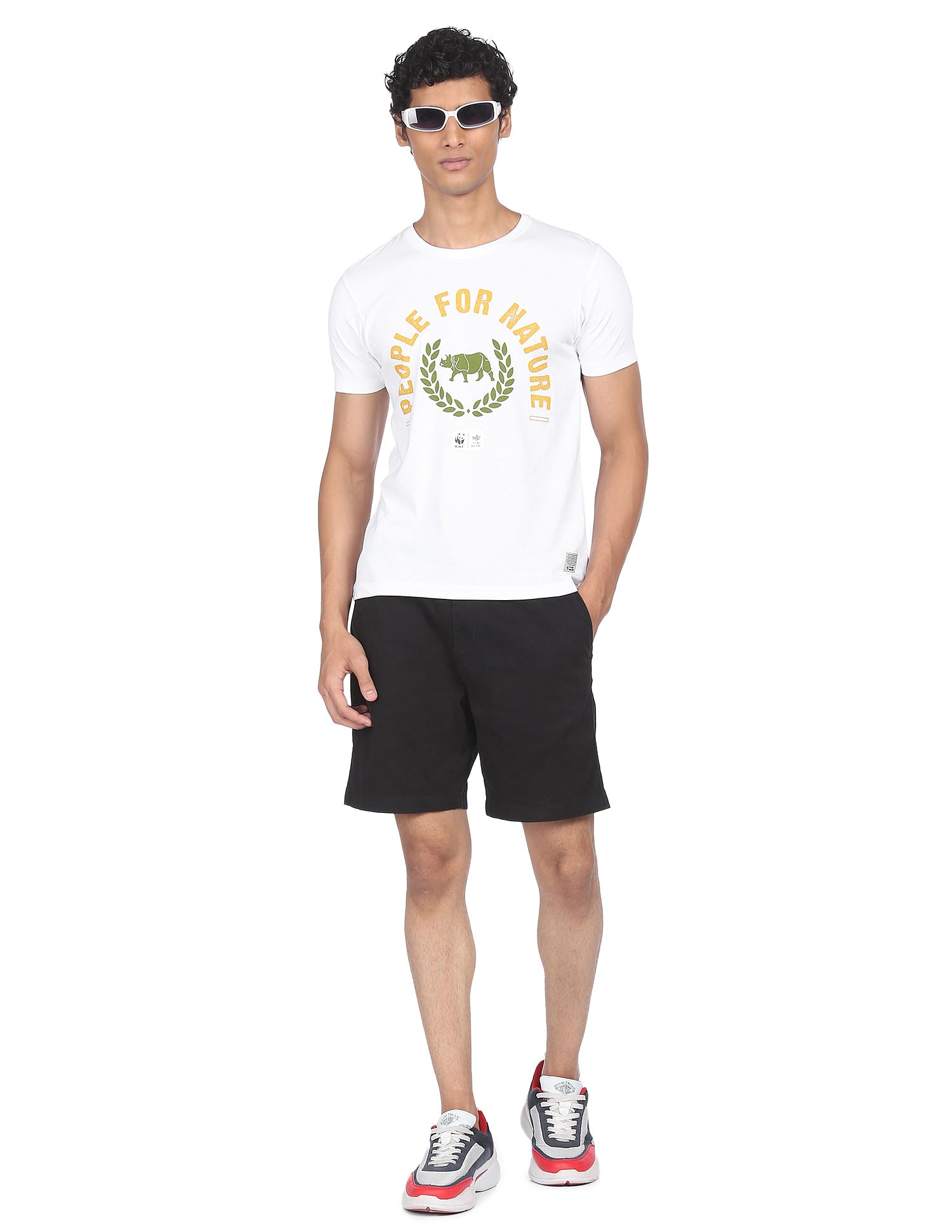 Pure cotton T-shirt by Flying Machine