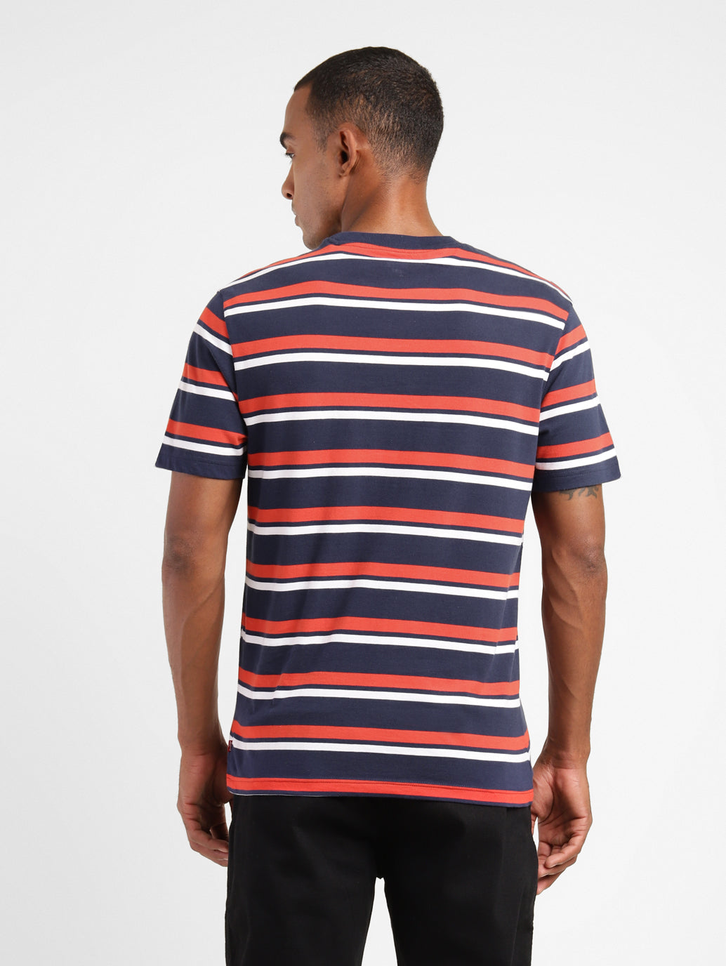 Men's Striped Crew Neck T-shirt by Levi's