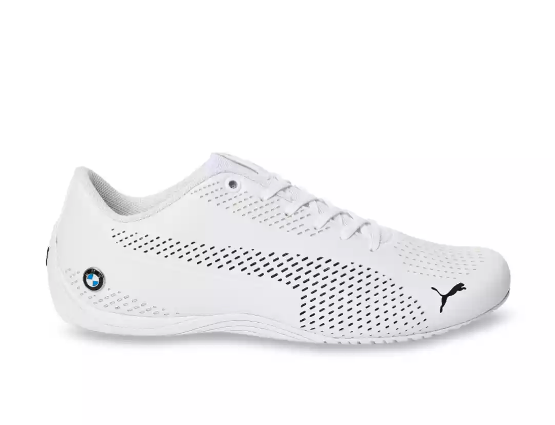 PUMA MOTORSPORT unisex white sneakers