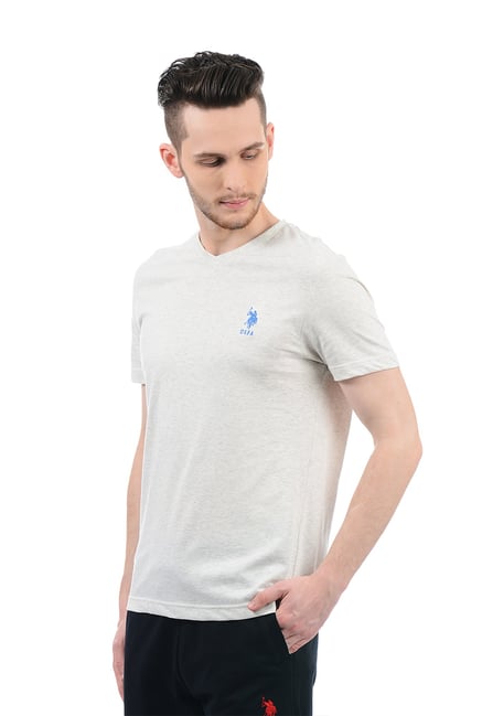 U.S. Polo Assn. Light Grey T-Shirt