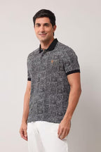 USPA printed cotton men's tshirt