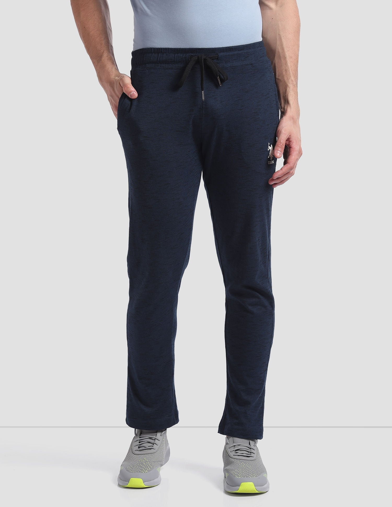 Comfort Fit Cotton Polyester I672 Lounge Track Pants USPA