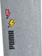 PUMA | Men Printed Grey Track pants