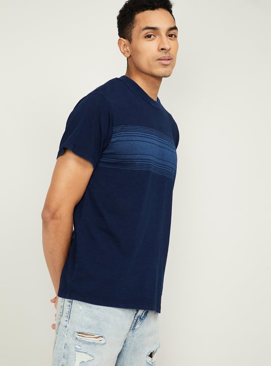 LEVI'S Men Striped Short Sleeves Regular Fit T-shirt