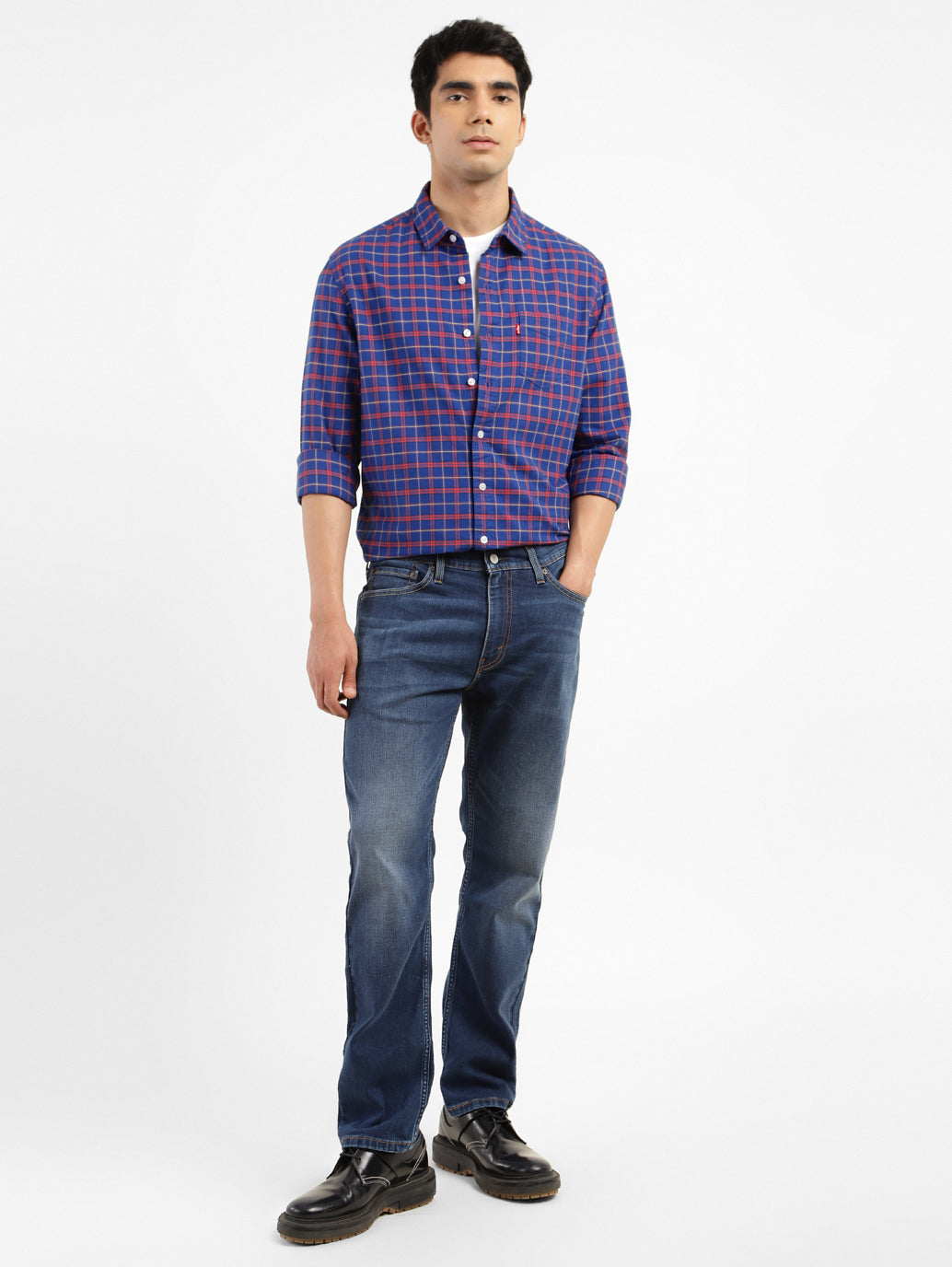 Men's Checkered Slim Fit Shirt by Levi's