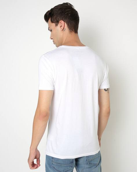 Printed Slim Fit Crew-Neck T-shirt by Pepe Jeans